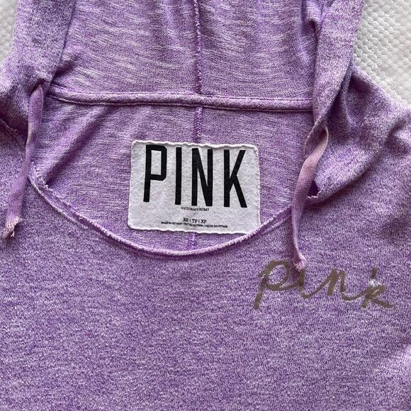 VICTORIA’S SECRET PINK LAVENDER HOODIE - Picture 2 of 4